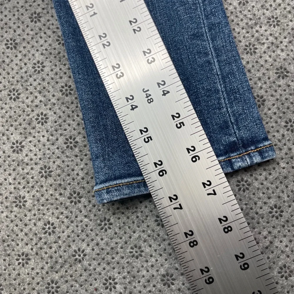 Rag & Bone Sonoma Capri Jeans Blue Slim Straight Stretch Denim Size 28 W1526K520